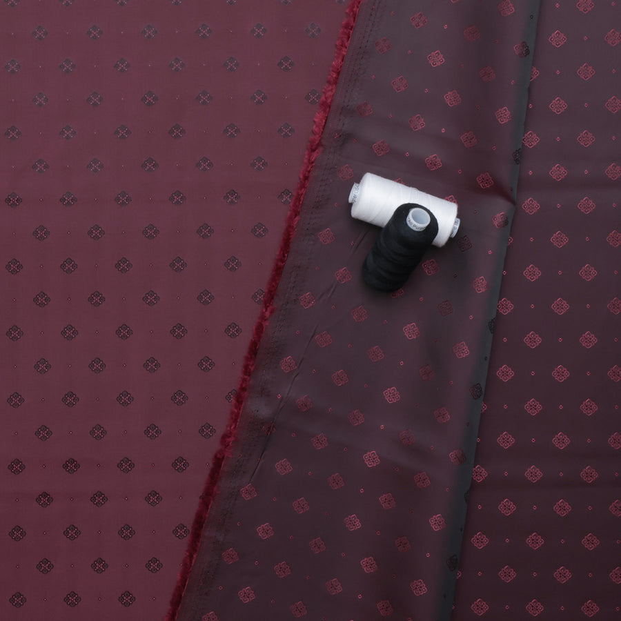 Poly Viscose - Lining - Maroon
