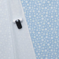 Camelot - Cotton - Winter Land - Scattered Snowflakes - Blue