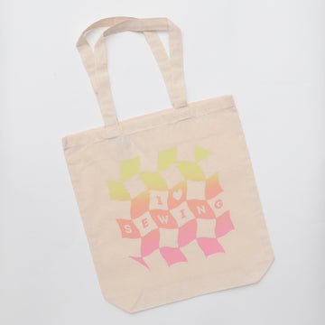 RICK RACK - I Love Sewing - Tote Bag