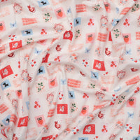 Moda - Cotton - Funny Valentine - Stamps - Champagne