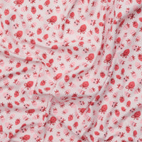 Moda - Cotton - Funny Valentine - Strawberries - Blush