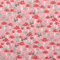 Moda - Cotton - Funny Valentine - Mushrooms - Ballerina