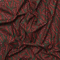 Ruby Star - Cotton - Calathea - Leaves - Cocoa