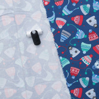 Kanvas Studio - Flannel - Winter Wonders - Cozy Hats - Navy