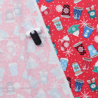 Kanvas Studio - Flannel - Winter Wonders - Hot Cocoa - Red