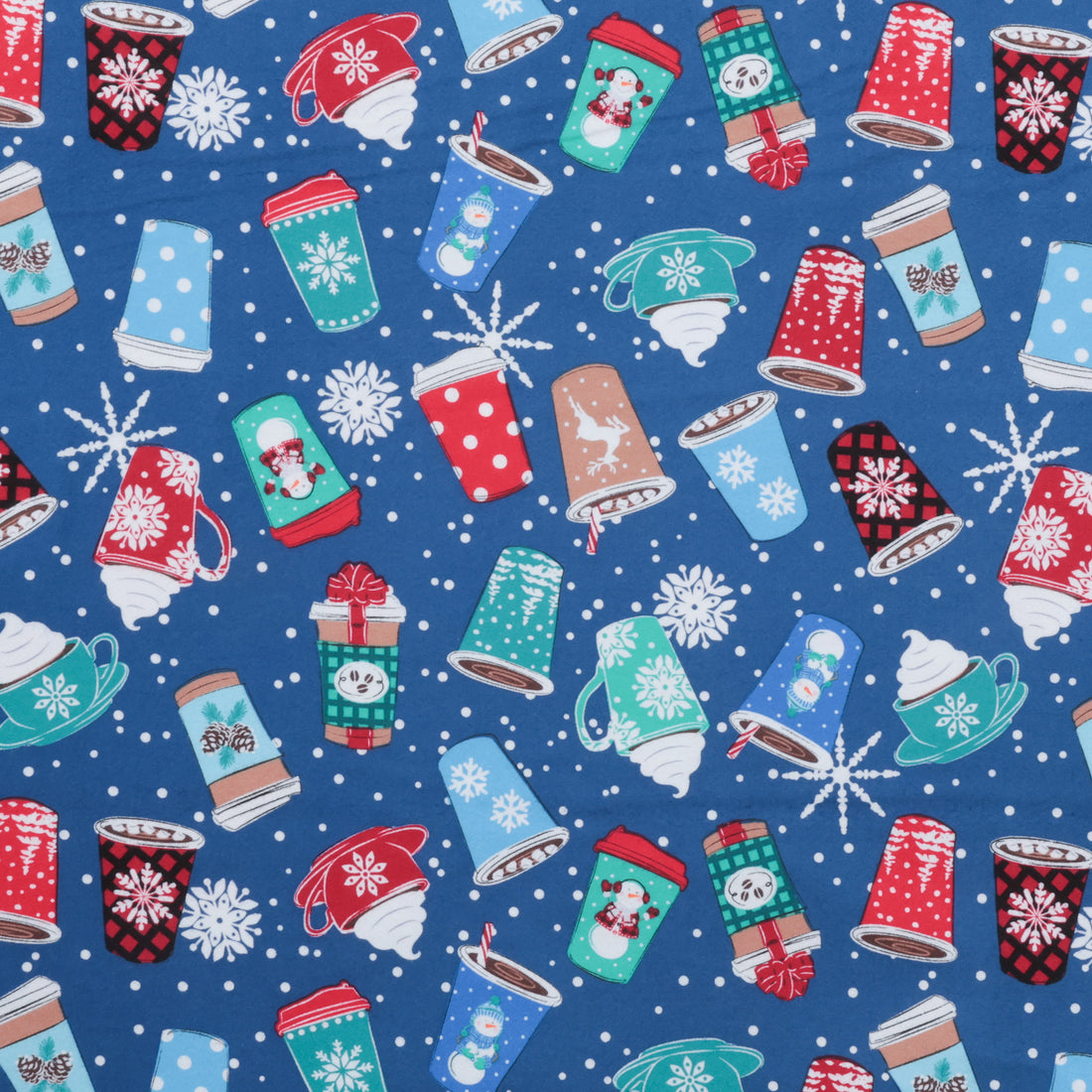 Kanvas Studio - Flannel - Winter Wonders - Hot Cocoa - Navy