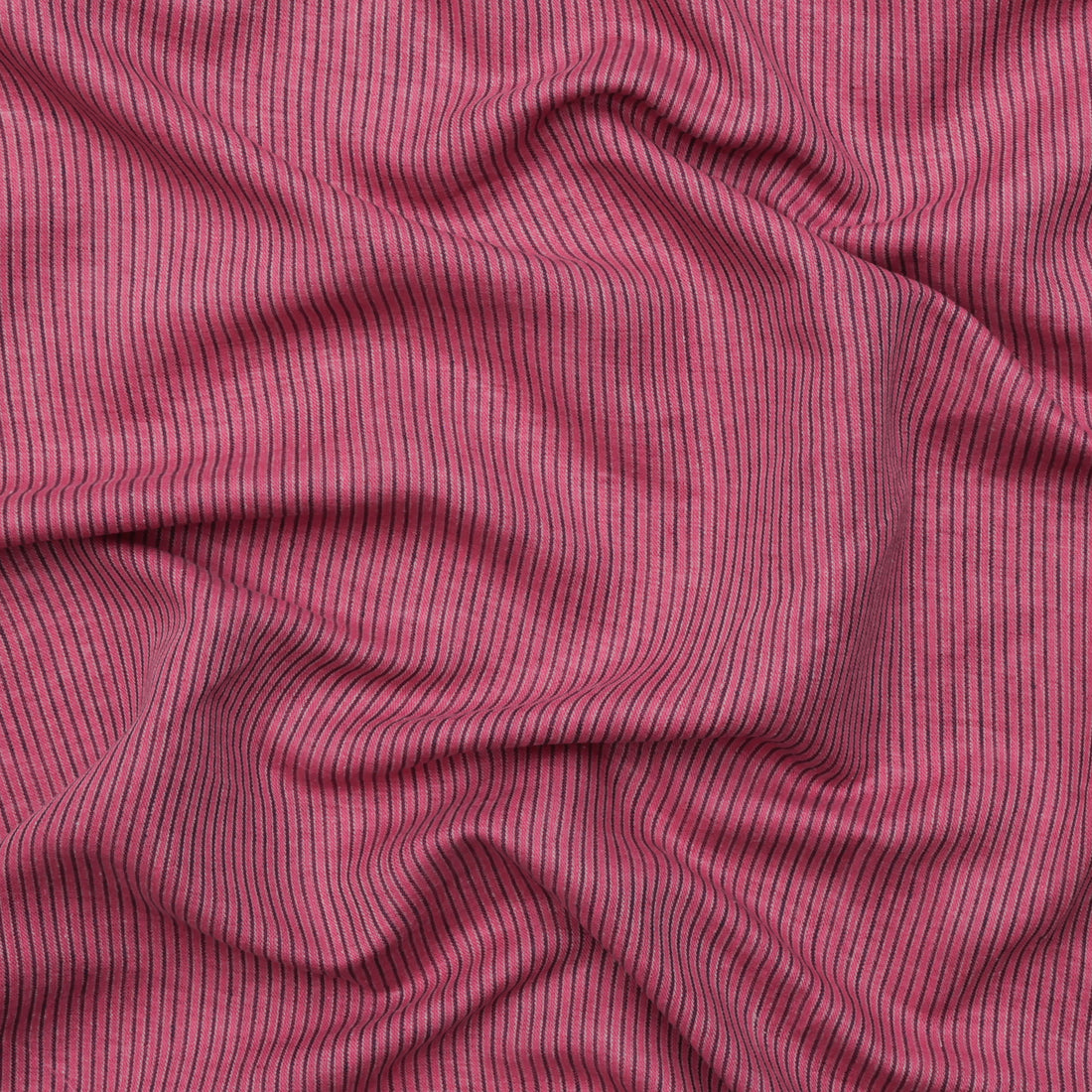 Linen Blend - Utopia - Stripe - Berry