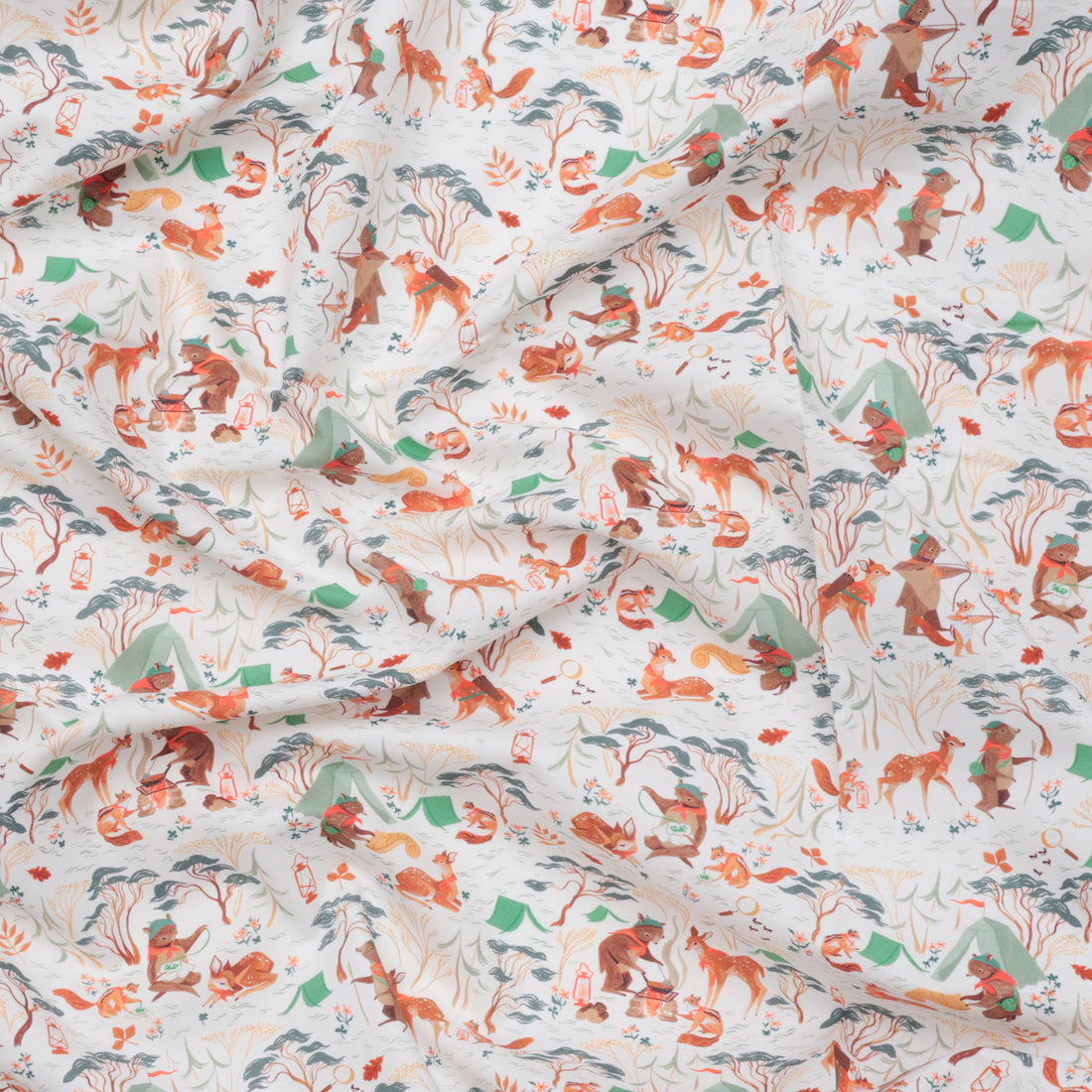 Dear Stella - Cotton - Camping Crew - Crew White