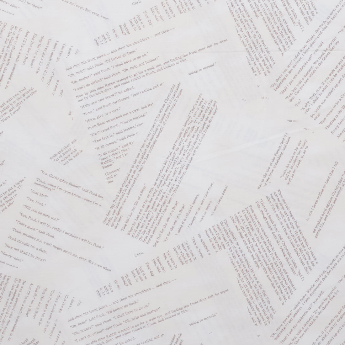 Studio E - Cotton - Classic Winnie - Stories - Sepia