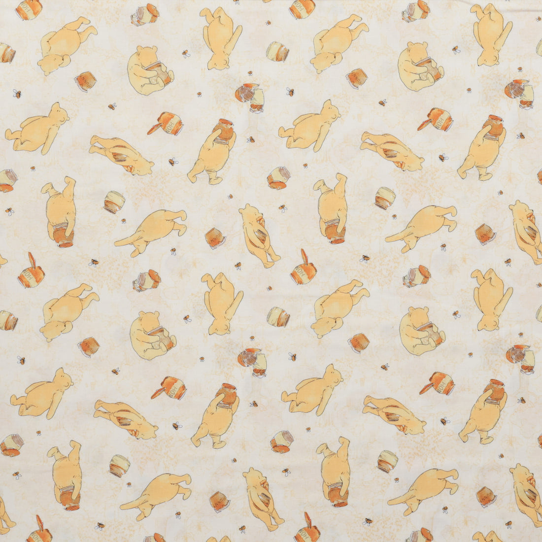 Studio E - Cotton - Classic Winnie - Bears - Yellow