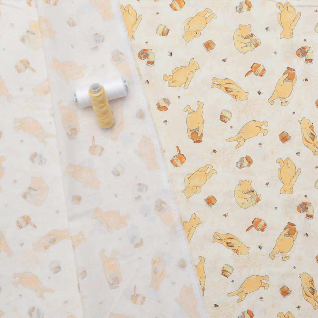 Studio E - Cotton - Classic Winnie - Bears - Yellow