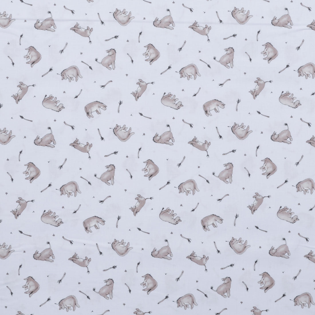 Studio E - Cotton - Classic Winnie - Donkeys - Lt Purple