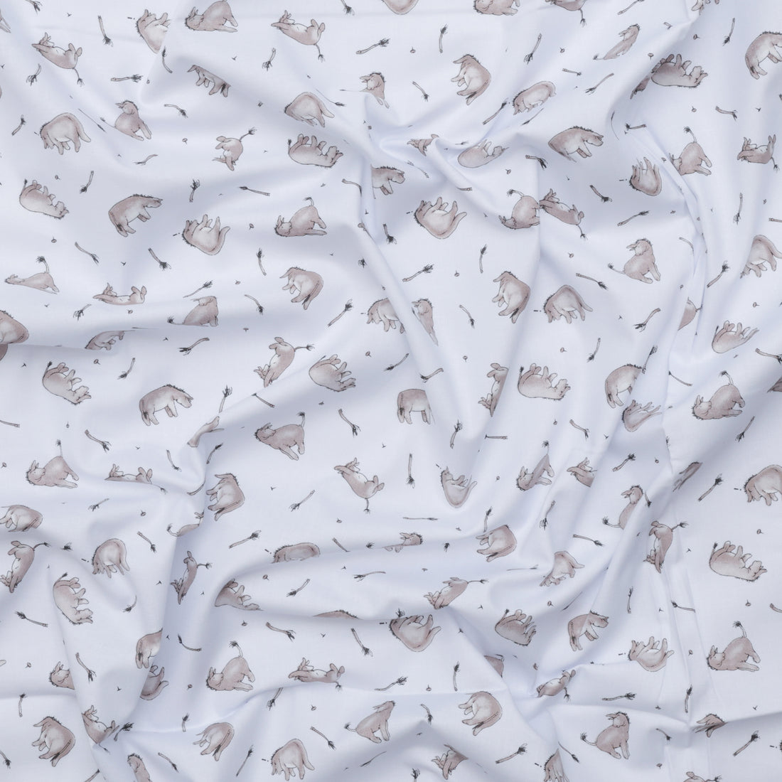 Studio E - Cotton - Classic Winnie - Donkeys - Lt Purple