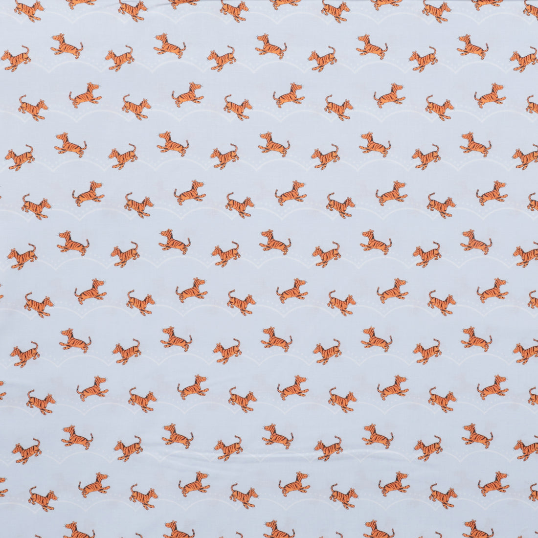 Studio E - Cotton - Classic Winnie - Tigers - Lt Blue
