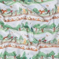Studio E - Cotton - Classic Winnie - Stripe - Brown Green