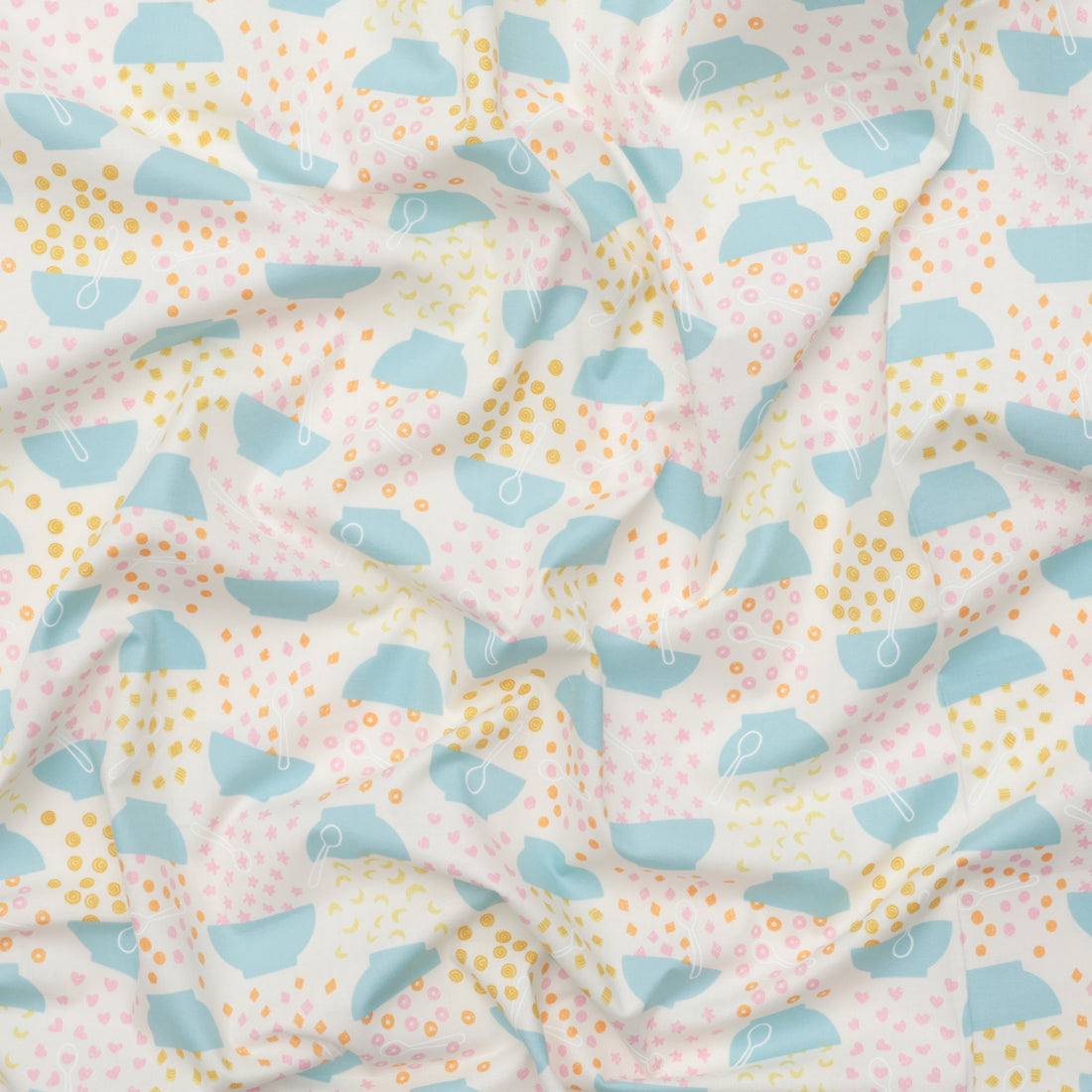 Ruby Star - Cotton - Egg And Friends - Flying Cereal - Natrual