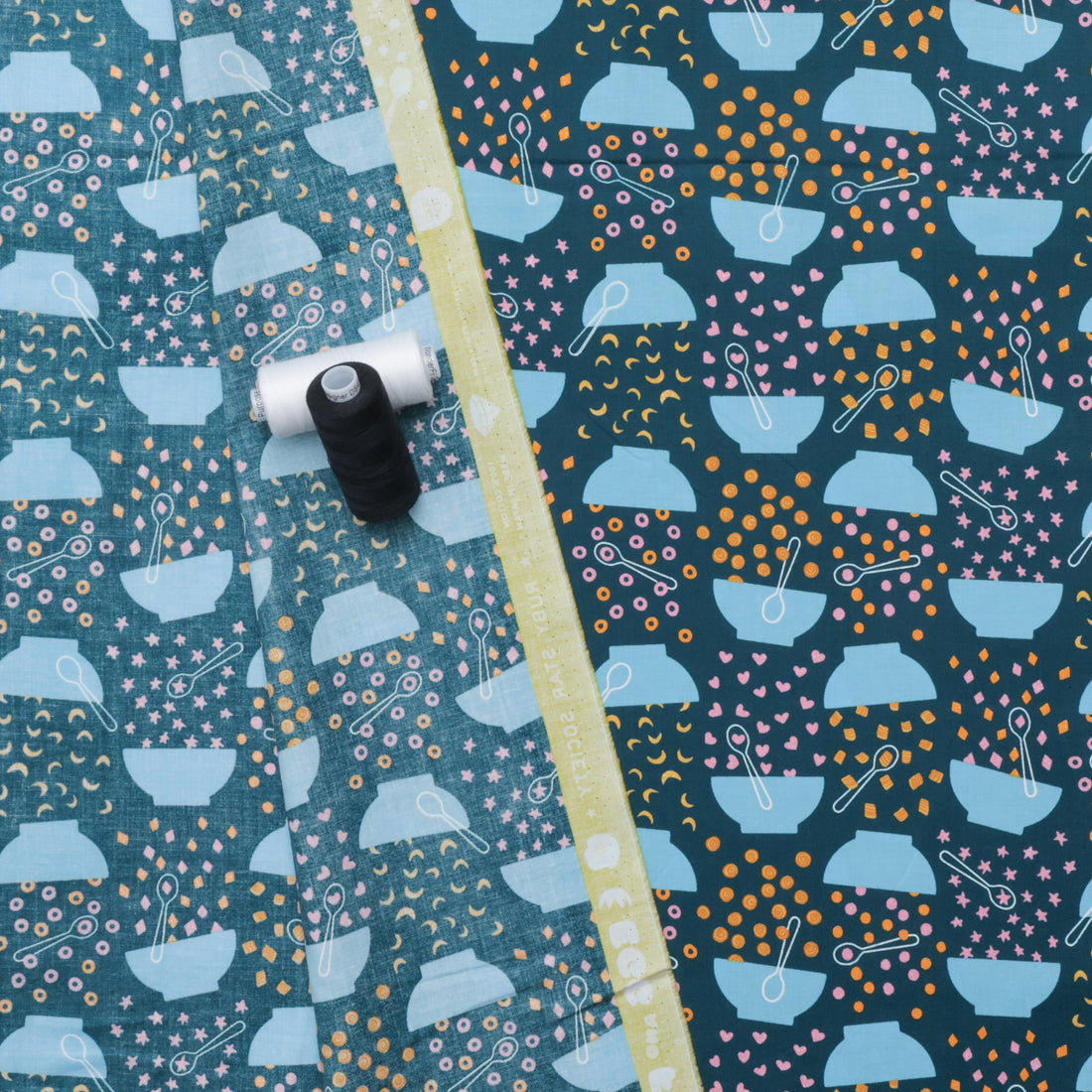 Ruby Star - Cotton - Egg And Friends - Flying Cereal - Galaxy