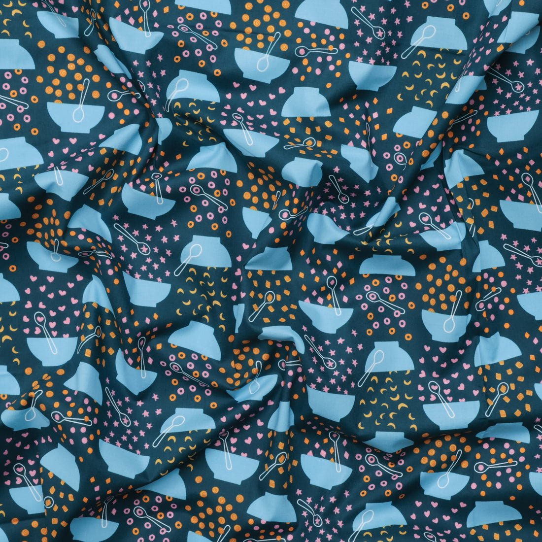 Ruby Star - Cotton - Egg And Friends - Flying Cereal - Galaxy