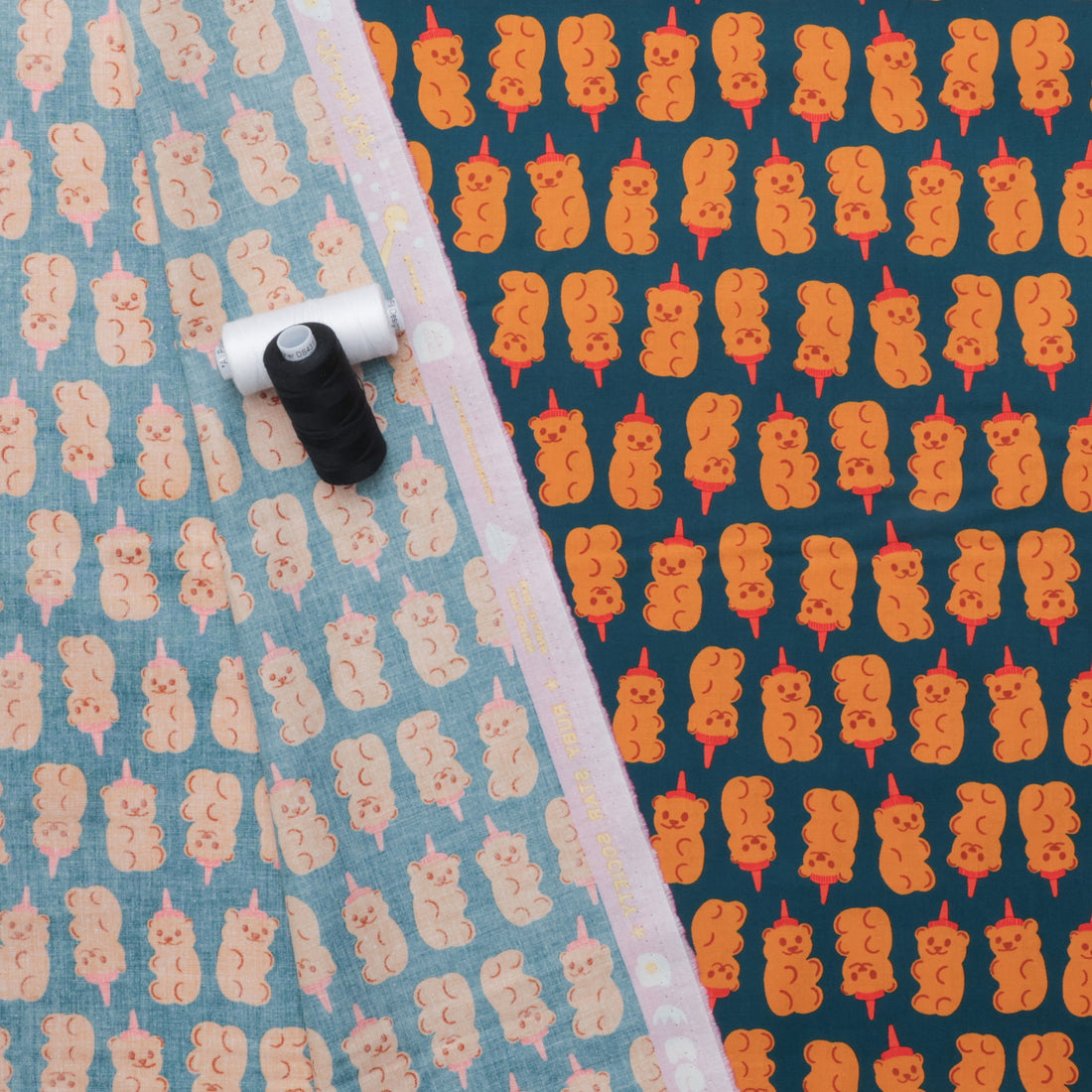 Ruby Star - Cotton - Egg And Friends - Honey Bears - Galaxy