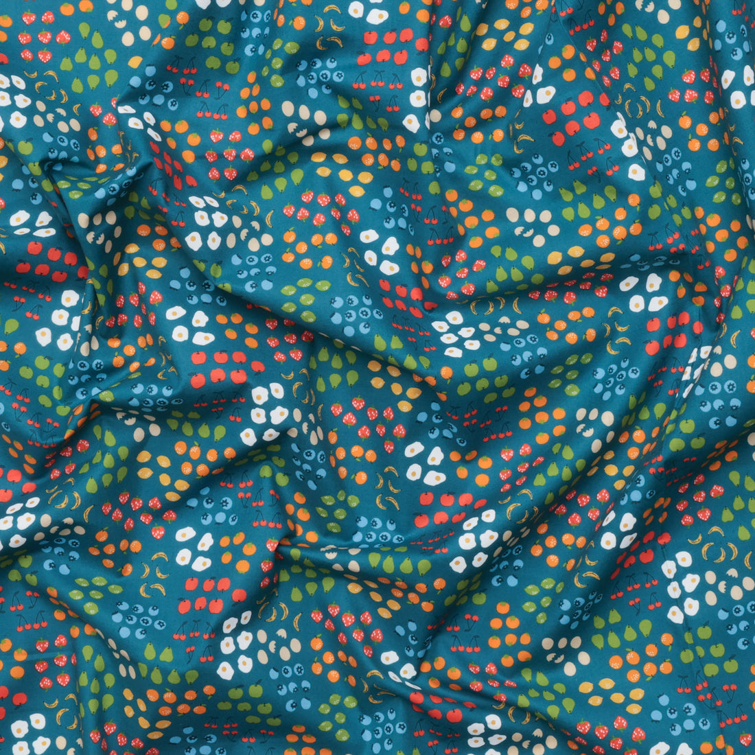 Ruby Star - Cotton - Egg And Friends - Froot - Teal