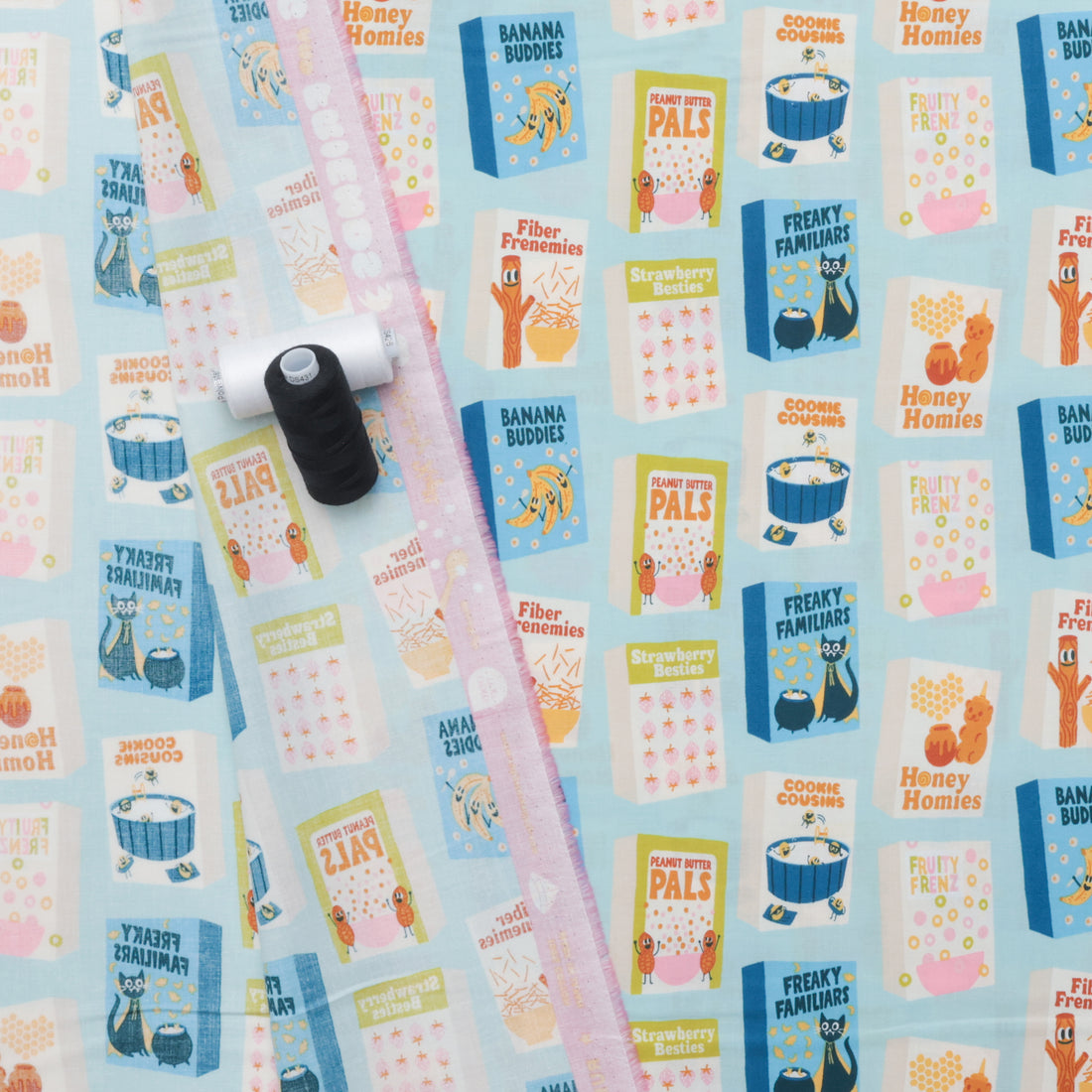 Ruby Star - Cotton - Egg And Friends - Complete Breakfast - Polar