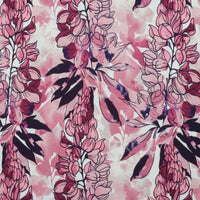Stof - Viscose - Avalana - Jersey - Floral - Wine Rose