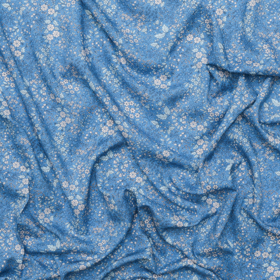 Figo - Rayon - Pocket Posies  - Prairie - Blue