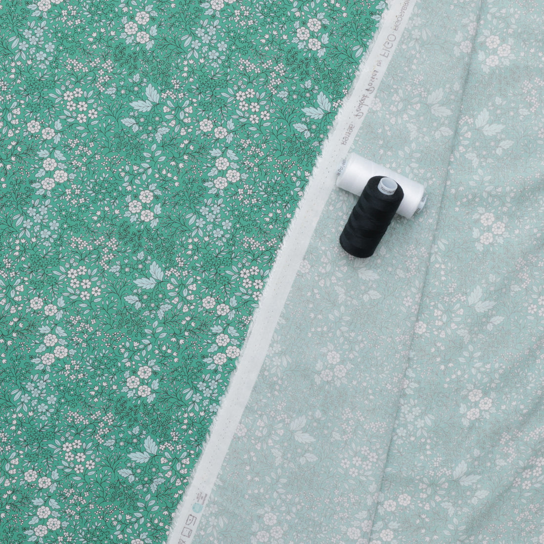 Figo - Rayon - Pocket Posies  - Prairie - Green