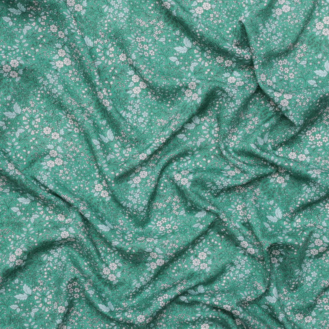 Figo - Rayon - Pocket Posies  - Prairie - Green