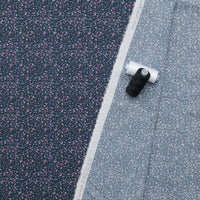 Figo - Rayon - Pocket Posies  - Petal Drift - Navy