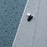 Figo - Rayon - Tender  - Plant Silhouette - Teal