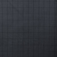 Wool Cashmere - Suiting - Plaid - Charcoal