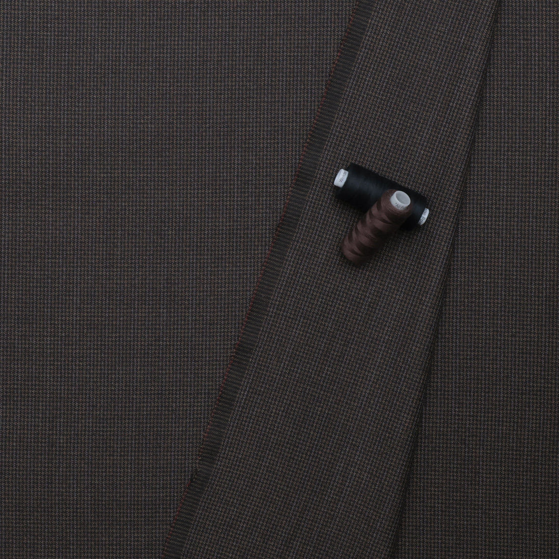 Wool Poly - Suiting - Twill - Black Chocolate