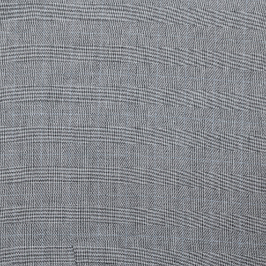 Wool Cashmere - Suiting - Plaid - Grey