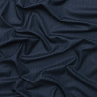 Wool Cashmere - Suiting - Herringbone - Navy