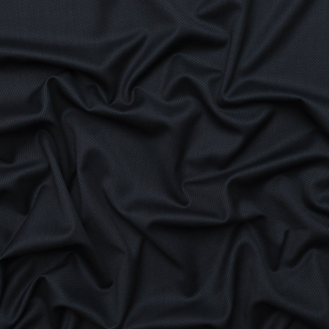Wool - Suiting - Twill - Charcoal Navy