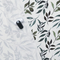 Rayon - Jersey - Olive Leaves - Ivory Green