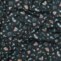 Dear Stella - Wideback Cotton - Restless Wings - Charcoal