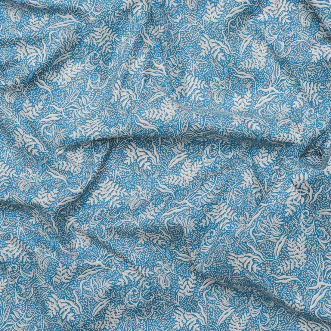 Liberty - Cotton - Autumn Woodland - Rustling Grasses - B