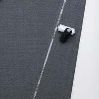 Merino Wool - Suiting - Solid - Grey Mix