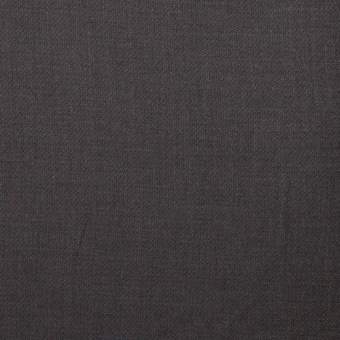 Wool - Suiting - Tweed Plaid - Dark Brown