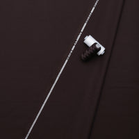 Wool - Suiting - Solid - Dark Brown