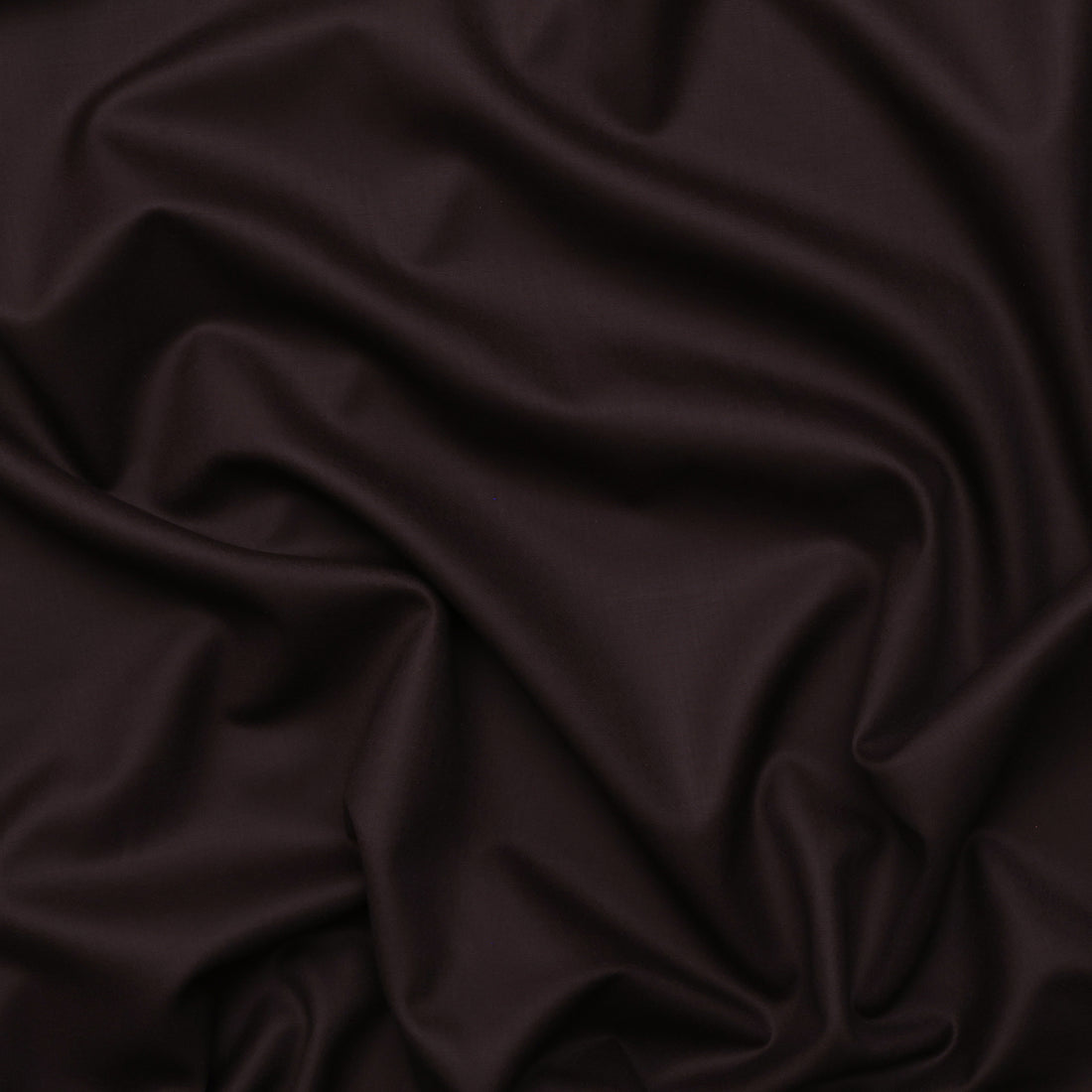 Wool - Suiting - Solid - Dark Brown