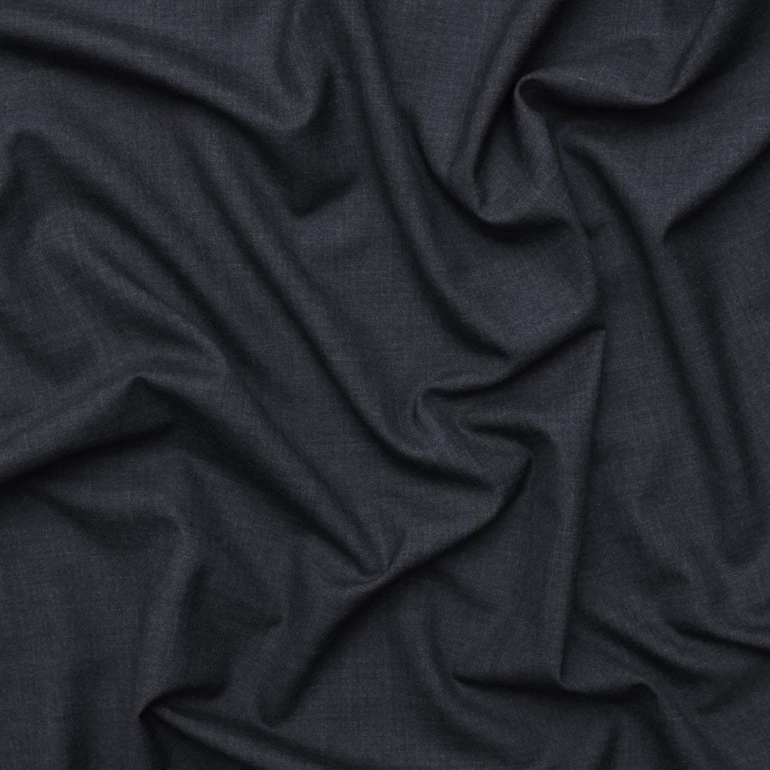 Wool - Suiting - Solid - Charcoal Mix