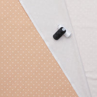 Camelot - Cotton - I Love Carbs - Tiny Hearts - Tan