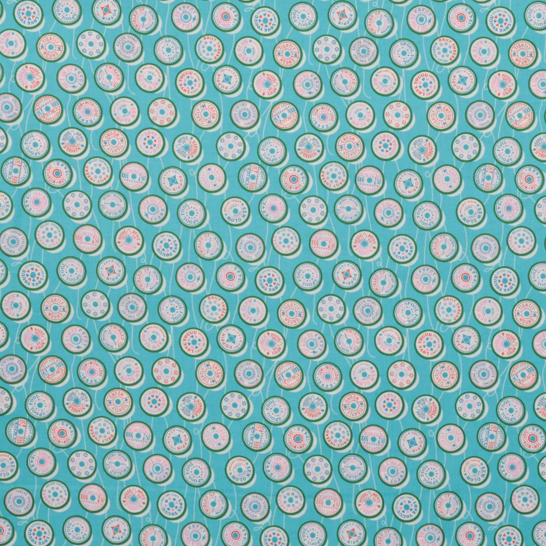 Ruby Star - Cotton - Trinketry - Spools - Turquoise