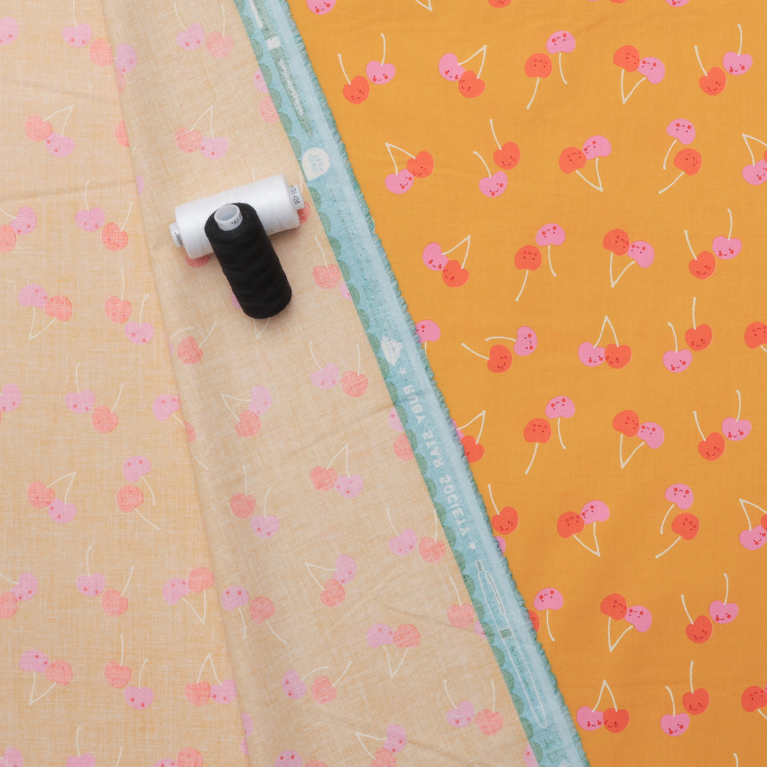 Ruby Star - Cotton - Trinketry - Cherry Friends - Goldenrod