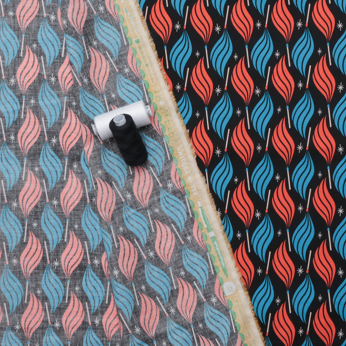 Ruby Star - Cotton - Trinketry - Lit - Black