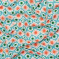 Ruby Star - Cotton - Trinketry - Floral - Turquoise