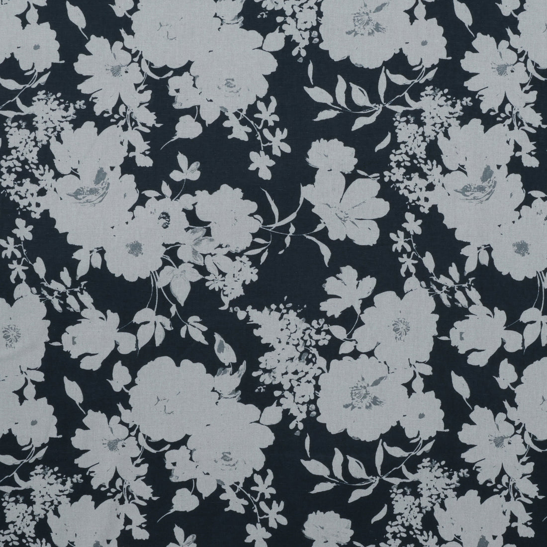 Moda - Mochi Linen - Arabesque - Whisper - Midnight
